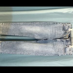 Express Original Slim Ankle High Rise Jeans